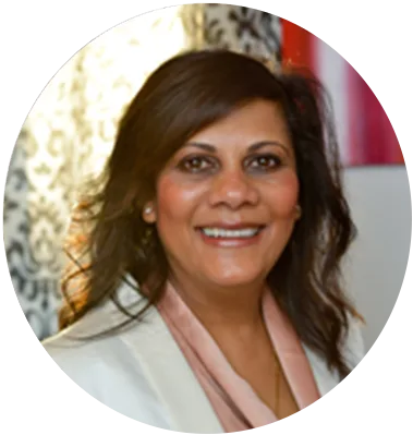 Portrait of Dr Usha Ramjas, Principal Dentist at Dental Studio